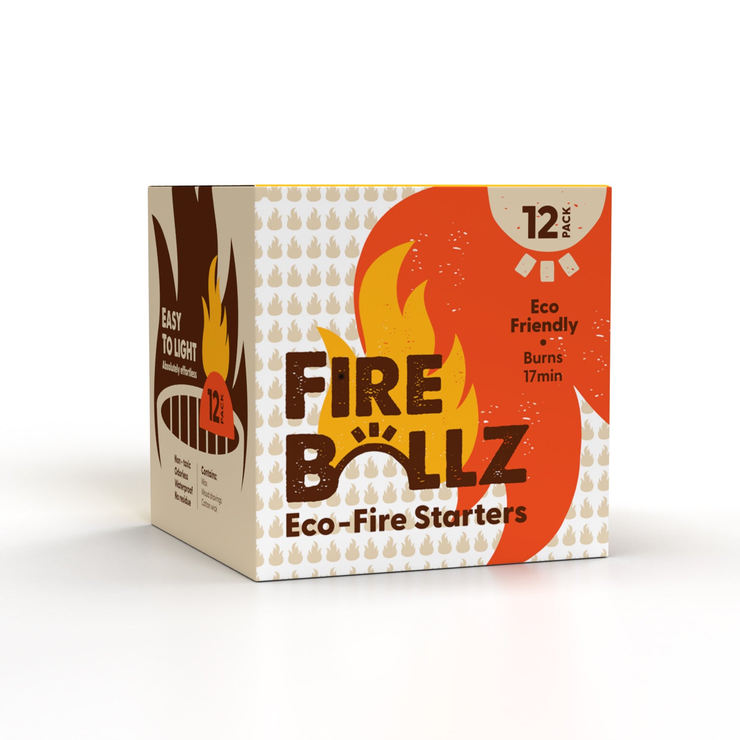 Fire Ballz Fire Starters 12 Pack
