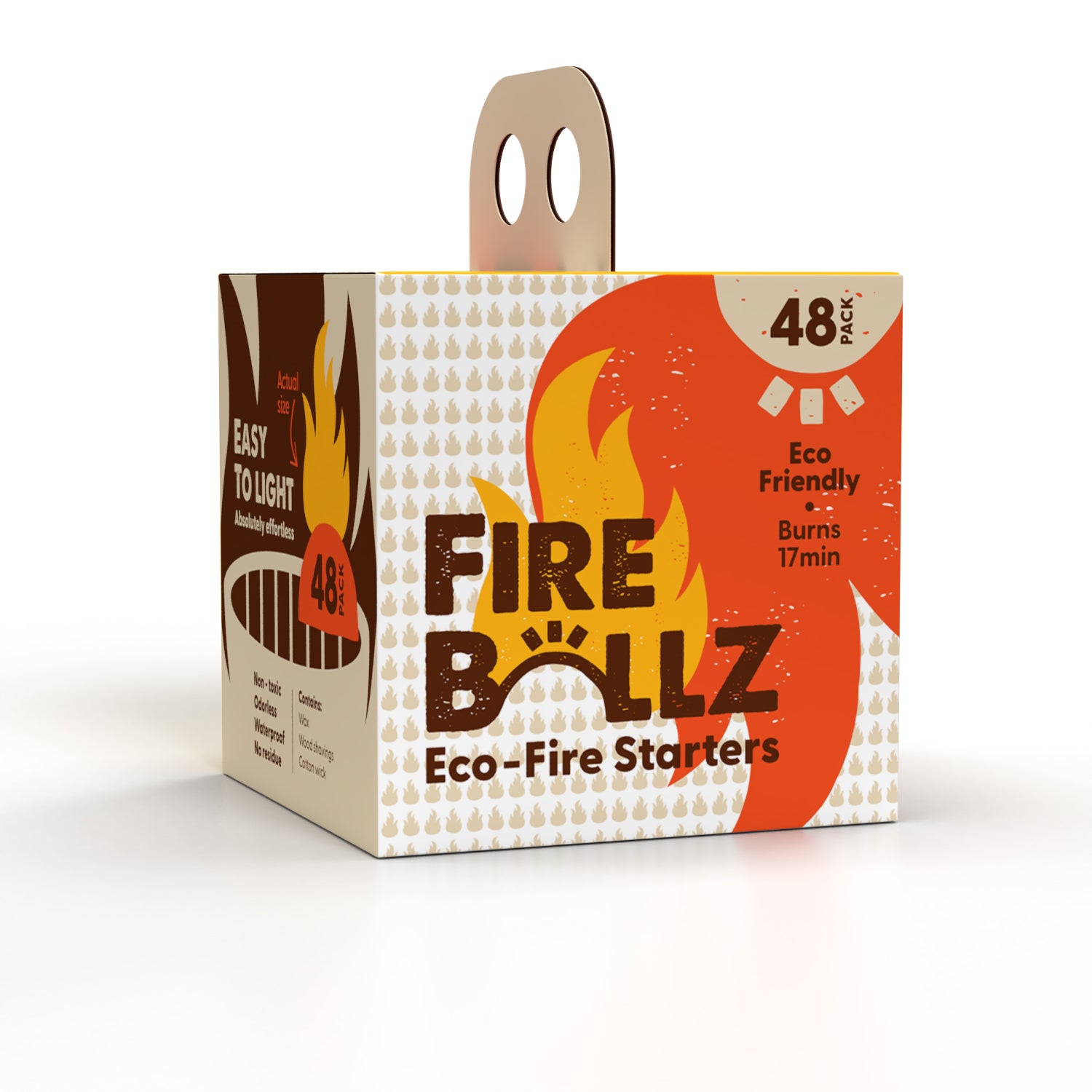 Fire Ballz Fire Starters 48 Pack
