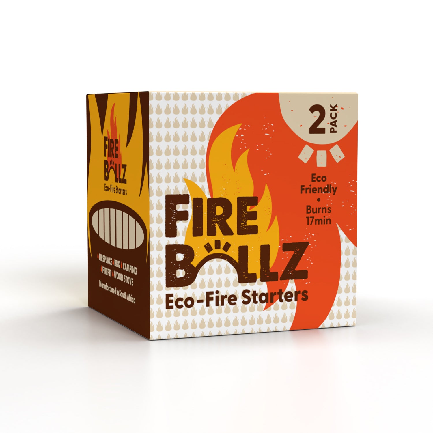 Fire Ballz Fire Starters 2 Pack