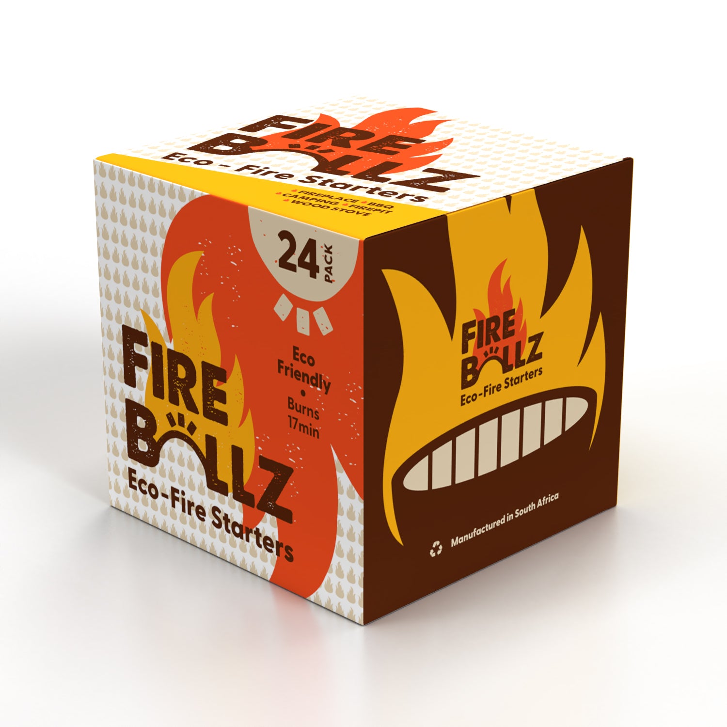 Fire Ballz Fire Starters 24 Pack