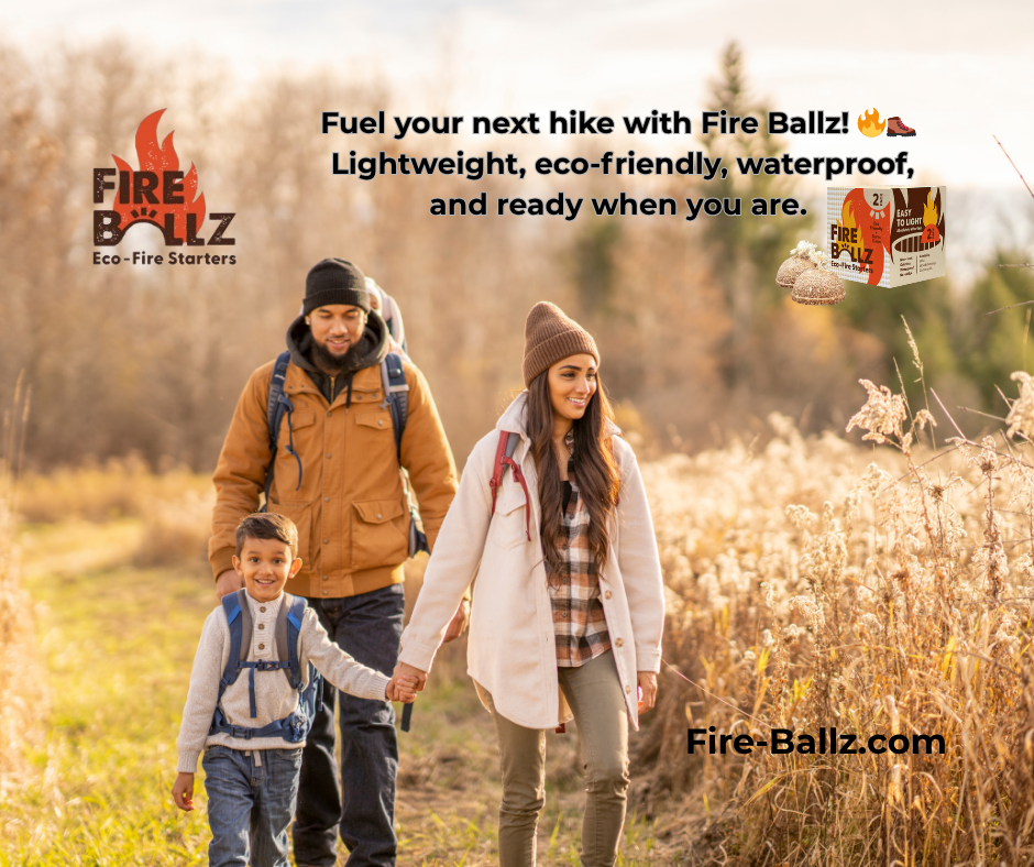 🍁🔥 Fall Adventures & Fireside Flavors with Fire Ballz Eco-Fire Starters 🔥🍁