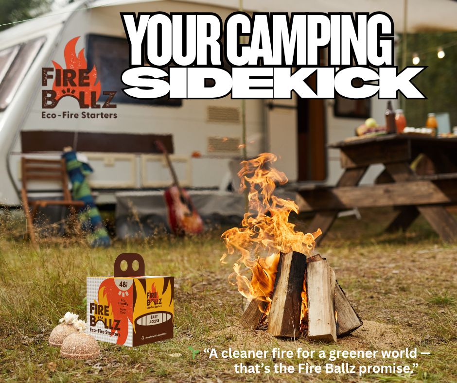 🔥 Your Camping Sidekick: Fire Ballz Eco-Fire Starters