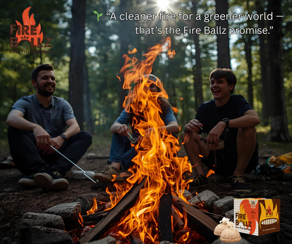 🔥 Light Up Camping Season with Fire Ballz Eco-Fire Starters 🌲⛺️