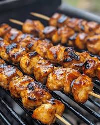 🔥 Fire It Up: Grilled Honey Garlic Chicken Skewers with Fire Ballz Eco-Fire Starters