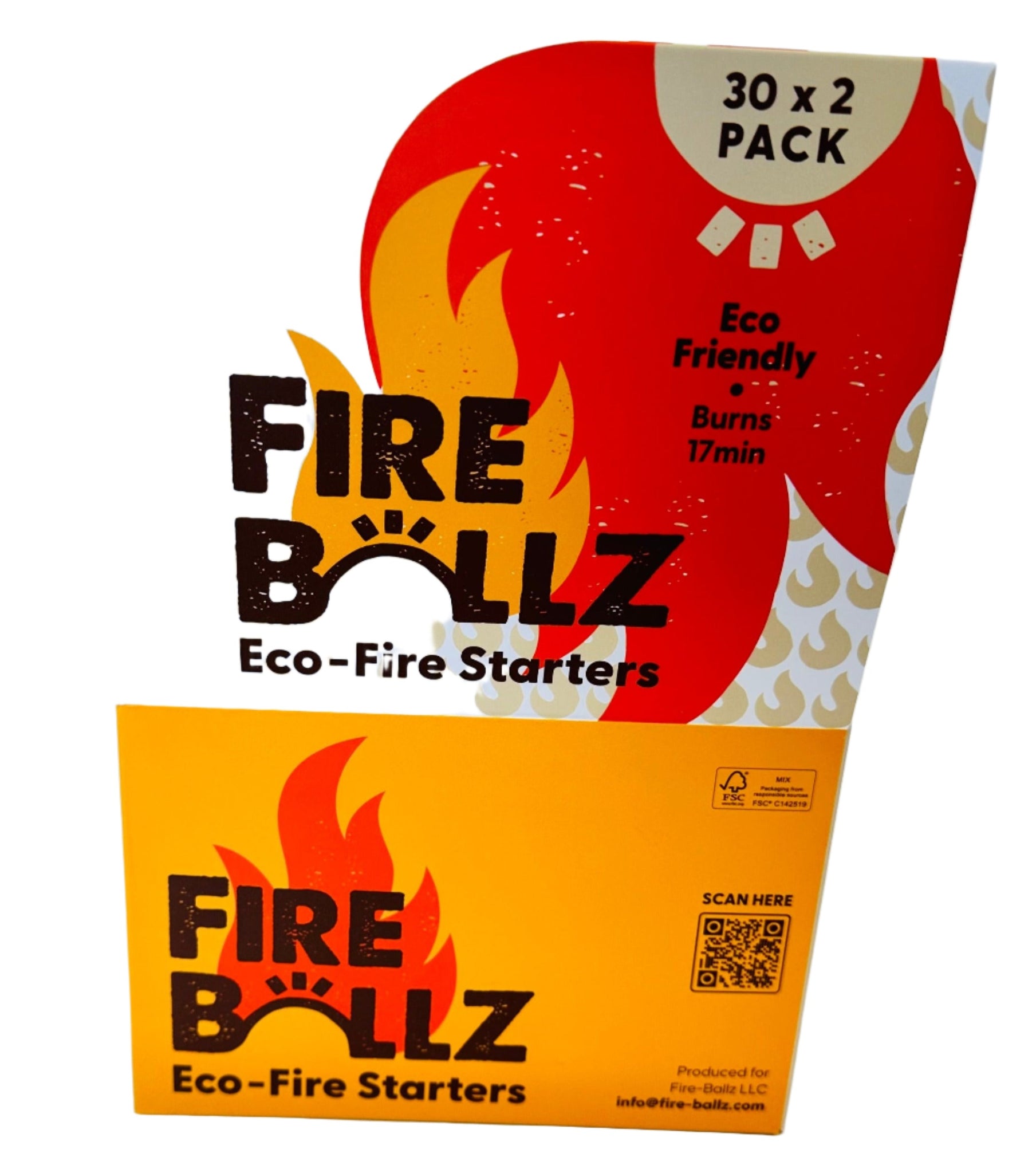 Fire Ballz 2-Pack Bundle Box