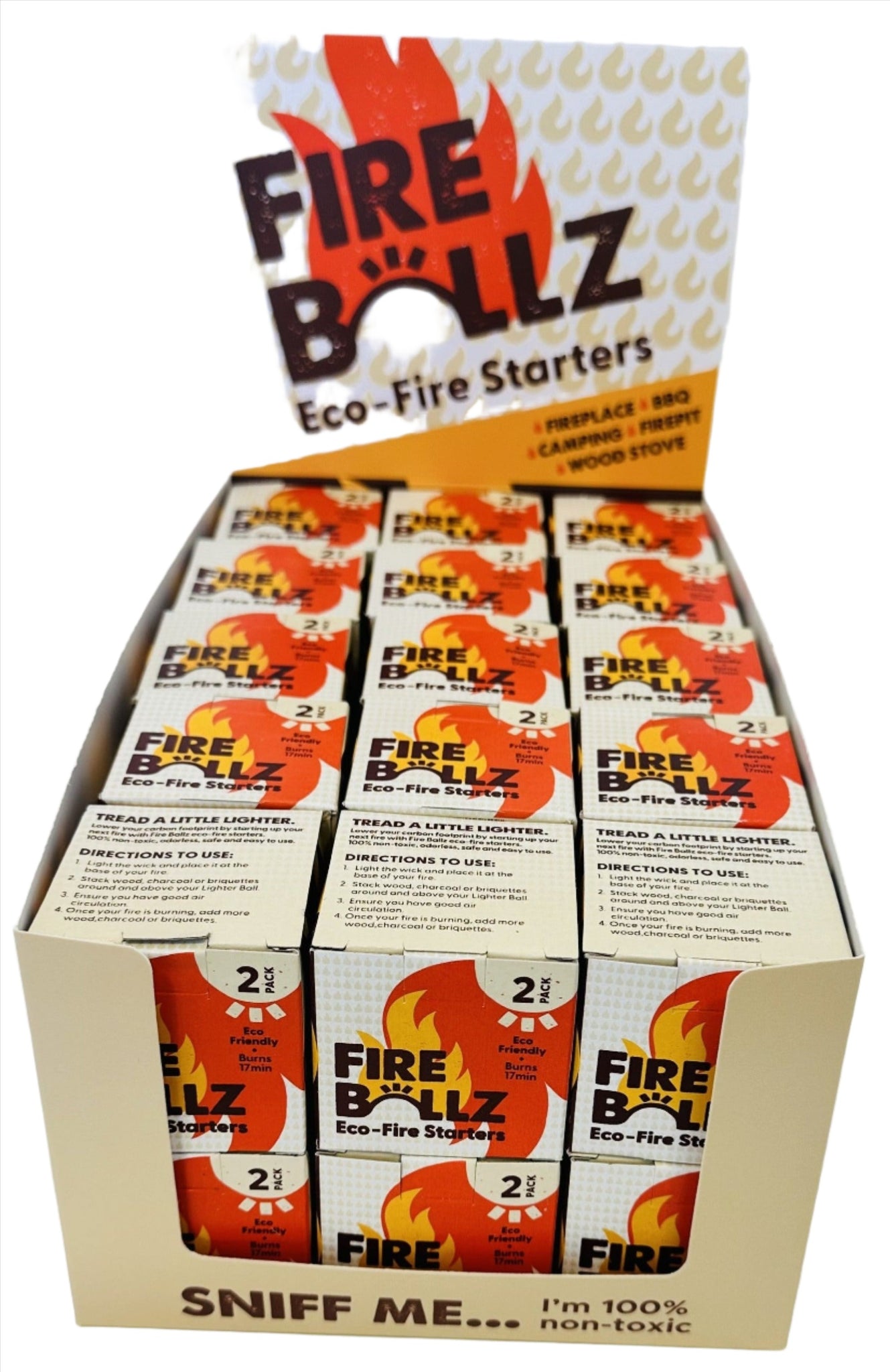 Fire Ball Raz Fire Ballz 2-Pack Bundle Box