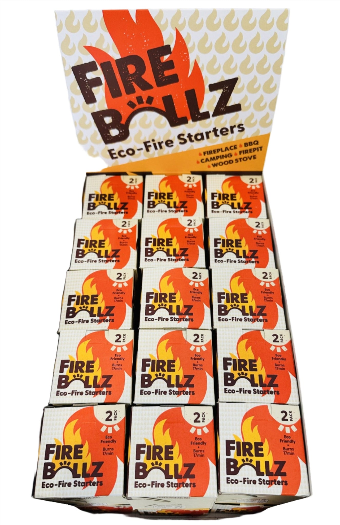 Fire Ball Raz Fire Ballz 2-Pack Bundle Box