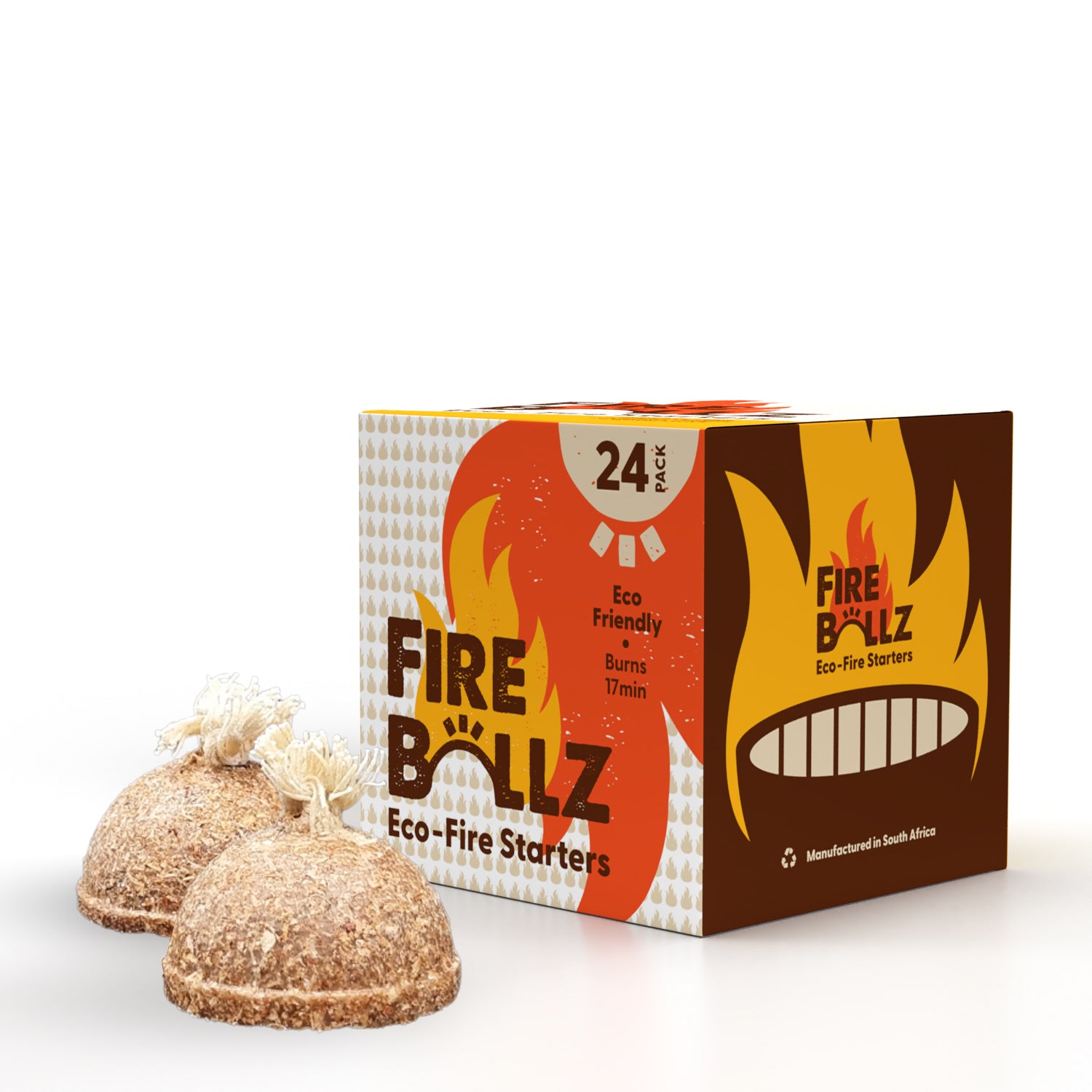 Fire Ballz Fire Starters 24 Pack